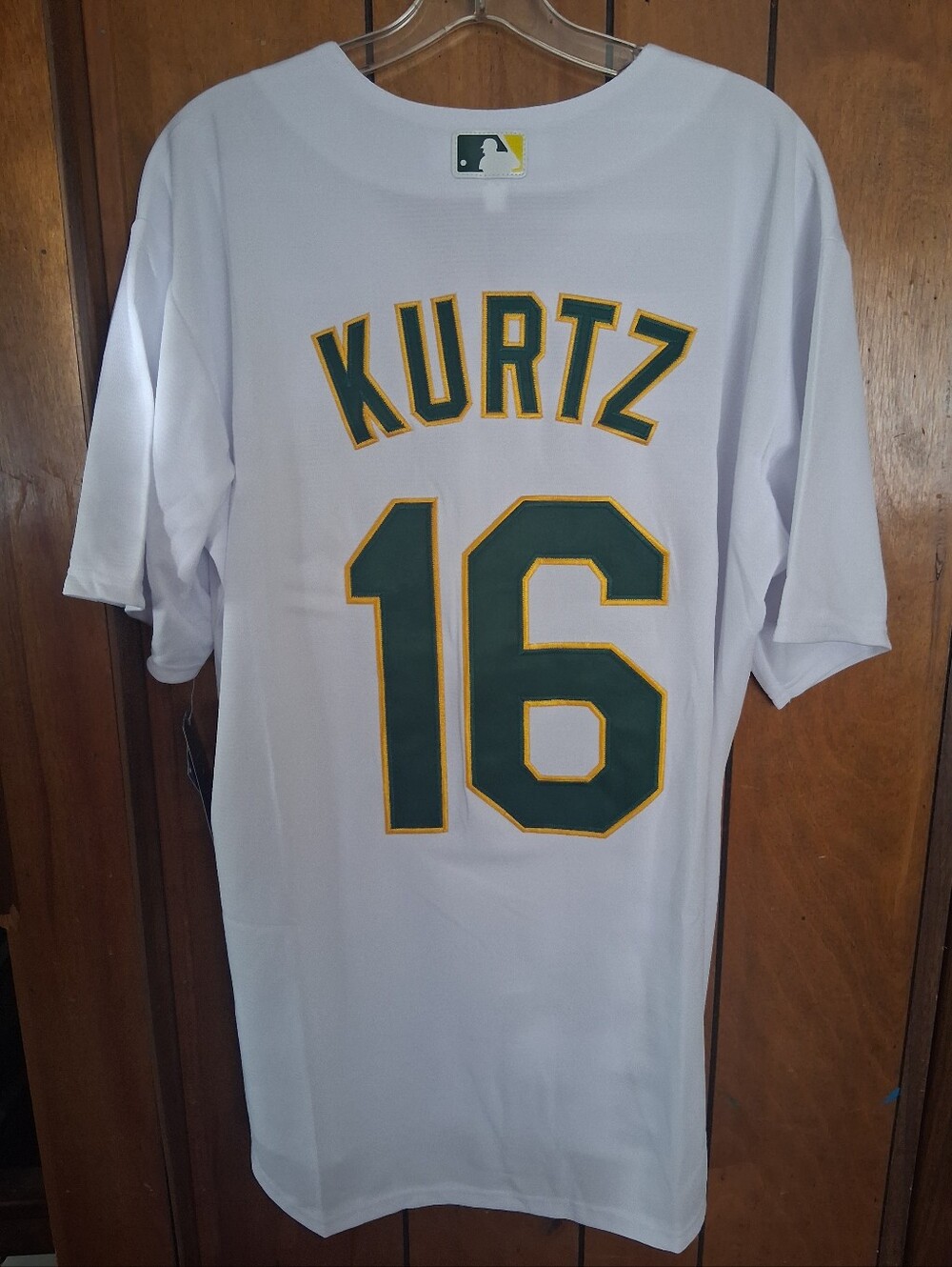 Mystery Sports Card With Nick Kurtz Los Vegas A's Large Jersey